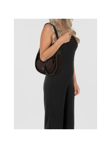 Marc O'Polo Umhängetasche Leder 27.5 cm in burnt coffee