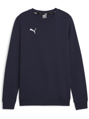 Puma Pullover "TeamGoal CasuaLongsleeve Crew Neck Sweat Wmn" in Blau