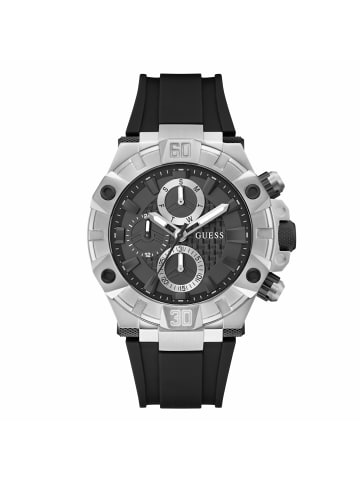 Guess Analoguhr für Herren in silber