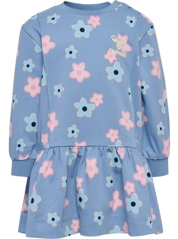 Hummel Kinder-Maxikleid "Rinna Dress Longsleeve" in Blau