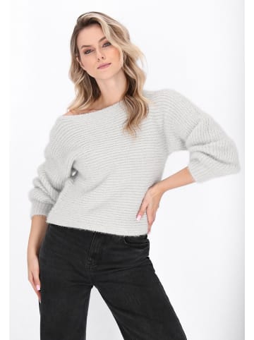 DreiMaster Women Sweater in grey melange