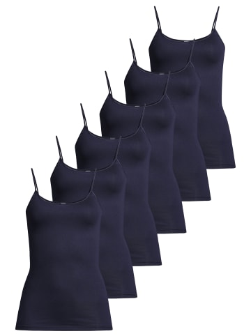 Conta Spaghetti Top Modal in Marine