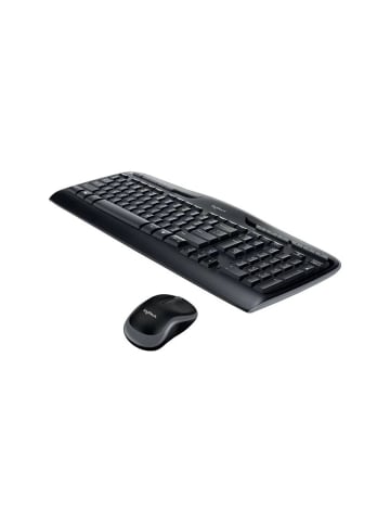 Logitech Tastatur-und-Maus-Set - Logitech Wireless Combo MK330 in Schwarz