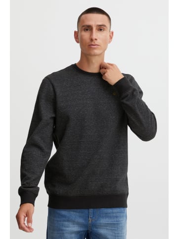BLEND Rundhalspullover Sweatshirt in Schwarz