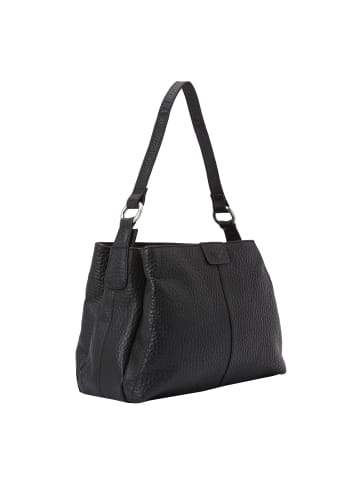 VLD VOi Leather Design Hirsch Schultertasche Leder 29.5 cm in schwarz