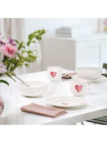 Villeroy & Boch Frühstücksteller Sending Love With Love in rot