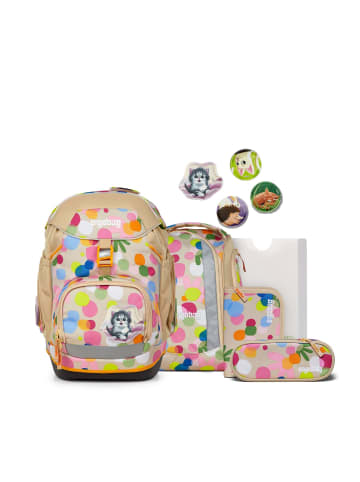 Ergobag ergobag pack Schulrucksack-Set Flower PowBär