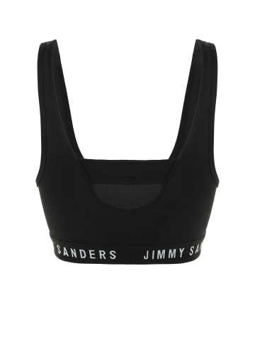 JIMMY SANDERS Sport-Bh in Schwarz