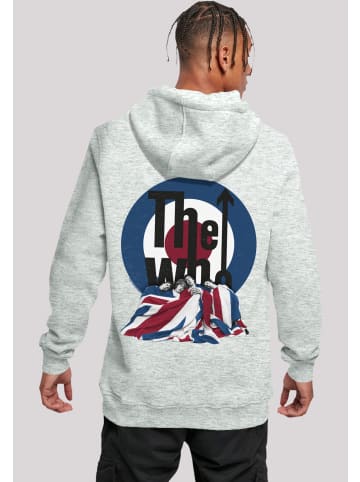 F4NT4STIC Hoodie The Who Flag Blanket in grau meliert