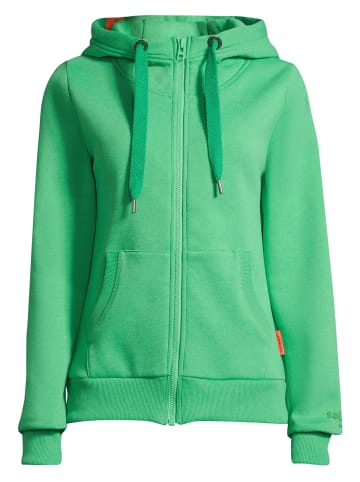 Salzhaut Sweatjacke SÖÖTE Apple Green Mel