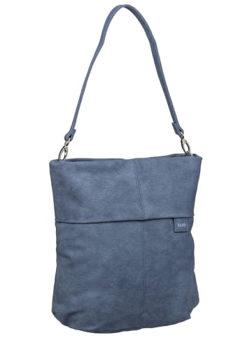 Zwei Handtasche Mademoiselle M12 in Nubuk/Sky