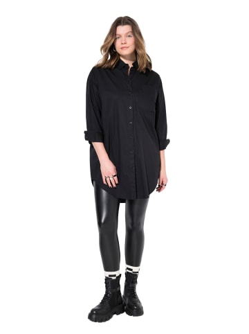Studio Untold Hemdbluse in schwarz