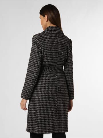 More & More Mantel in schwarz grau