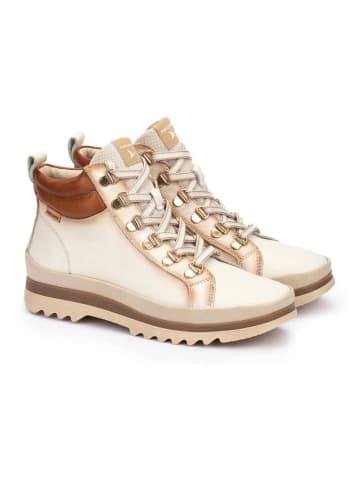 Pikolinos Schnürstiefelette in weiss