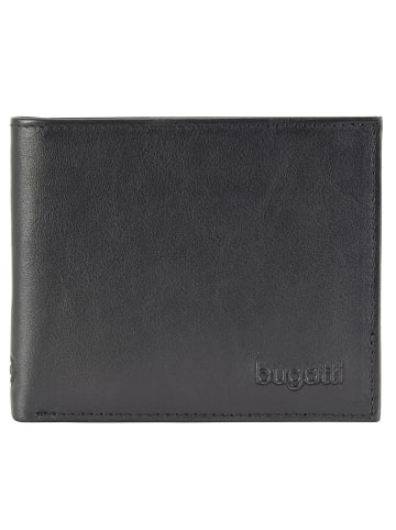Bugatti Sempre Geldbörse Leder 11 cm schwarz