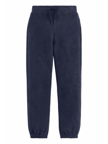 Hessnatur Hessnatur Fleece Hose aus reiner Bio-Baumwolle in dunkelblau