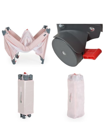 Cangaroo One Touch Räder in rosa