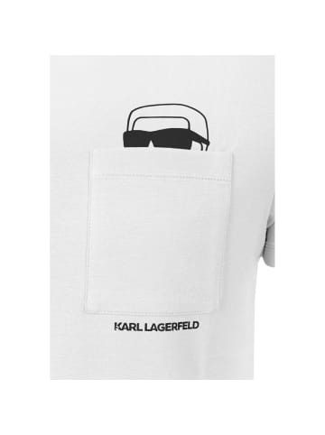 Karl Lagerfeld T-Shirt 755047 in weiss