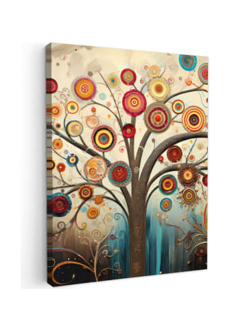 MuchoWow Leinwand bilder Stilvoller Baum (BxH)