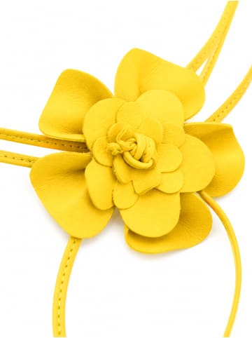 collezione alessandro Bindegürtel " Blüte " in gelb