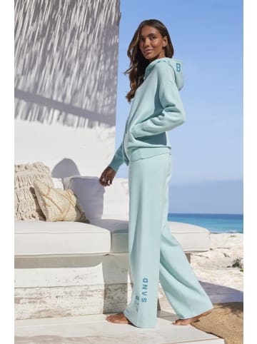 ELBSAND Strickhose in Türkis