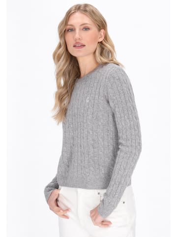 DreiMaster Women Sweater in light grey melange