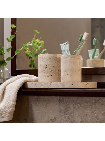 Möve Ablage Travertine Grace in beige