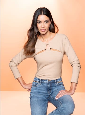 Heine Langarmshirt in elfenbein