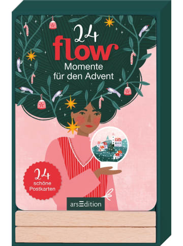 ars edition 24 Flow-Momente für den Advent | 24 schöne Postkarten