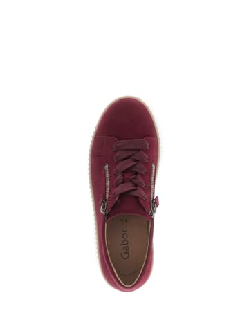 Gabor Freizeit Schnürer für Damen in bordeaux
