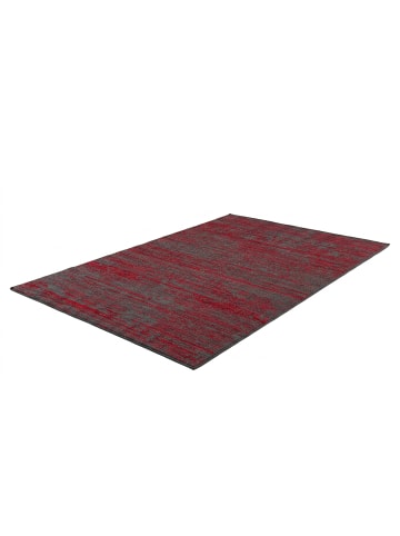 Kayoom Wohnzimmer Teppich – Kurzflorteppich Kalea 125 in rot - rechteckig