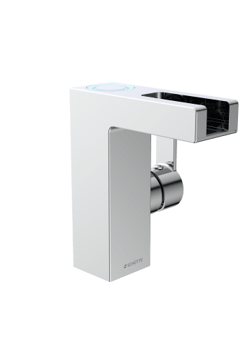 Franz Joseph Schütte ORINOCO LED Waschtischarmatur, Chrom, mit Schwallauslauf
