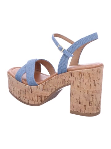 Tamaris Damen Sandaletten Da.-Sandalette in Blau