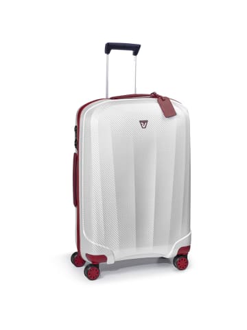 Roncato We Are Glam 4-Rollen Trolley 70 cm in rosso-bianco