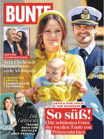 Hubert Burda Media 52 x BUNTE Zeitschrift (Gutschein für Jahres Abo)