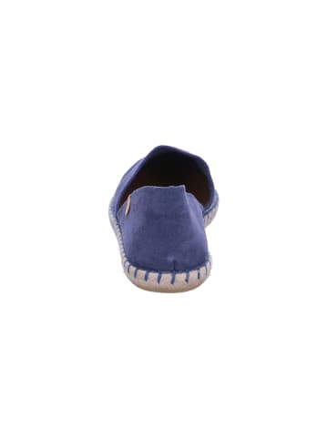 Verbenas Slipper Carmen in Blau