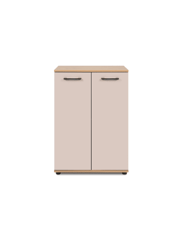 CALICOSY Sideboard LINO in Helles Holz - (W) 60 x (H) 85,5 x (L) 35 cm