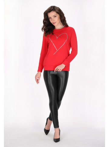 faina Women Sweatshirt in red