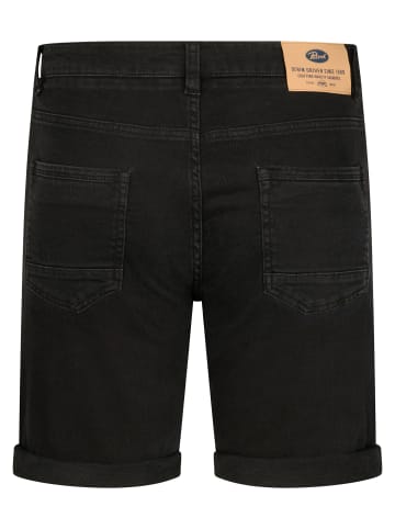 Petrol Industries Bassano Regular Jeansshorts Shockwave in Schwarz