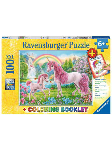 Ravensburger Ravensburger Puzzle 100 Teile Magische Einhörner in bunt