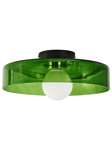 Beliani Deckenleuchten LUGUSE in Grün - (W) 35 x (H) 12 x (L) 35 cm