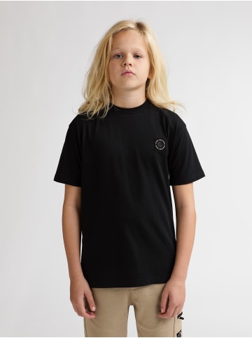 Petrol Industries Jersey T-Shirt Saguaro in Schwarz