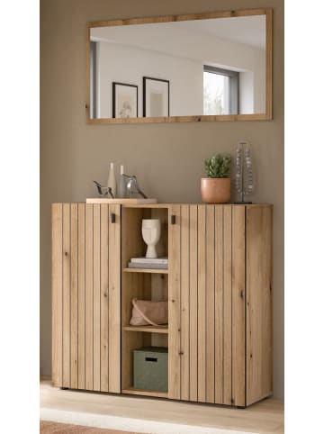 Inn.Furn Wandspiegel 106 x 55 cm, Garderobenspiegel mit Rahmen