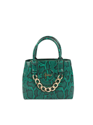 faina Henkeltasche in Grün Schwarz