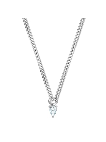 Glanzstücke München Kette aus Sterling Silber mit Zirkonia in silber