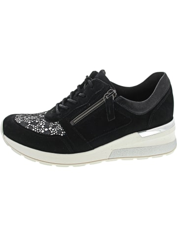 WALDLÄUFER H-Clara sportlicher Schnürer Schwarz