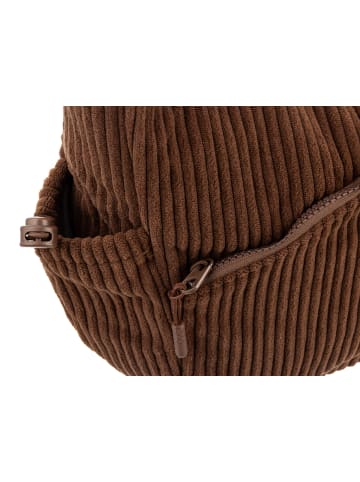 Prato SC10 zeitlose zeitlose Umhängetasche aus Breitcord in mocha