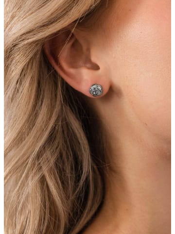 PURELEI Ohrringe Velvet Rose in Silver