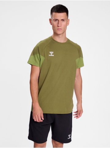 Hummel T-Shirt Raglanärmel Hmltravel Herren in MILITARY OLIVE
