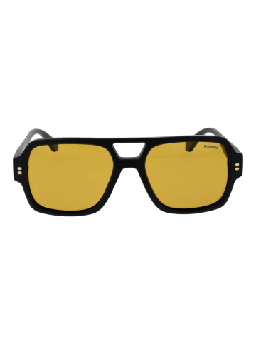 Polaroid Männer Sonnenbrille Flieger Schwarz